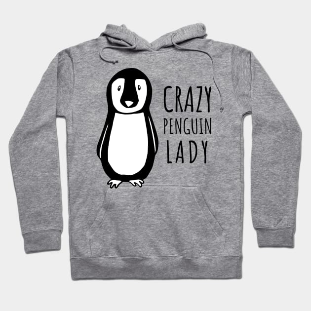 Crazy Penguin Lady Hoodie by juinwonderland 41